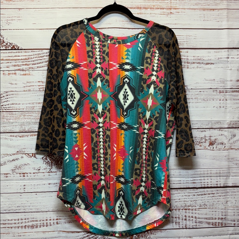 NWOT Crazy Train Anna Marie Ragland Top